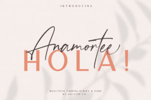 Anamortee: A Versatile Script Font for Modern Web Design