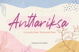 Anttariksa: A Bold Script for Modern Brand Identity