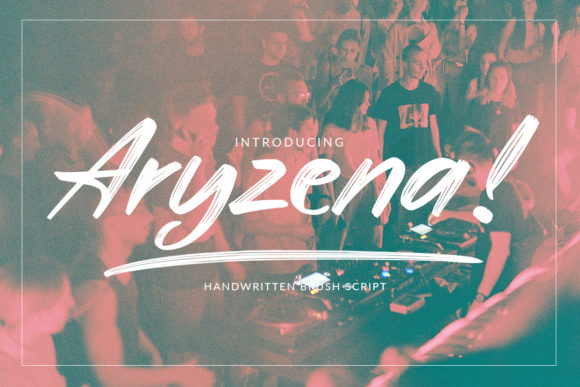 Aryzena: The Handwritten Script Font for Scroll-Stopping Marketing
