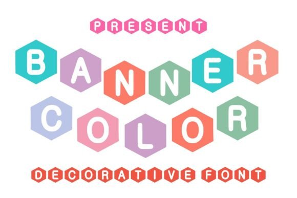 Banner Color Font Review: A Playful Typeface for Branding