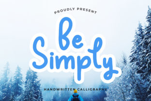Be Simply: A Playful Script Font for Modern Web Design