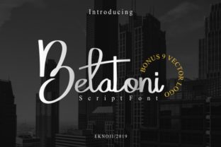 Belatoni: A Script Font That Elevates Small Business Branding