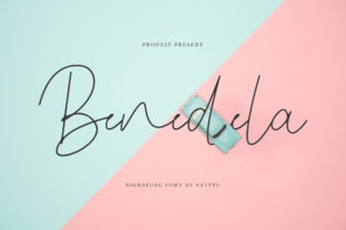 Benedela Font: The Perfect Script for Handmade Labels