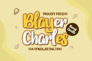 Blayer Charles: A Playful Script Font for Editorial Design