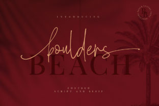 Boulders Beach Duo: A Timeless Typeface for Makers