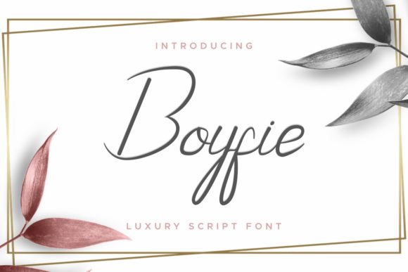 Boyfie: The Script Font That Stops the Scroll
