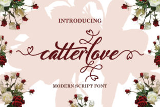 Catterlove: A Charming Script Font for Handmade Brands