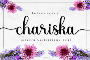 Chariska: A Charming Script Font for Editorial Design