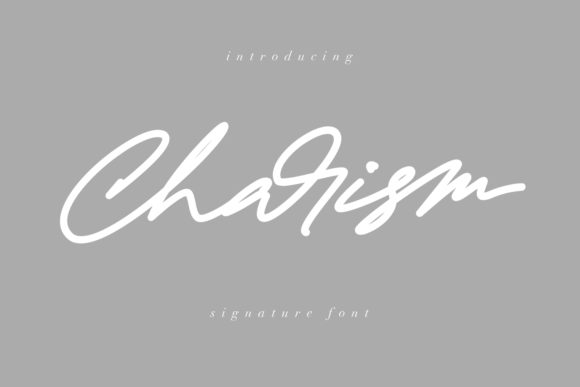 Charism Review: A Script Font for Bold Brand Identity
