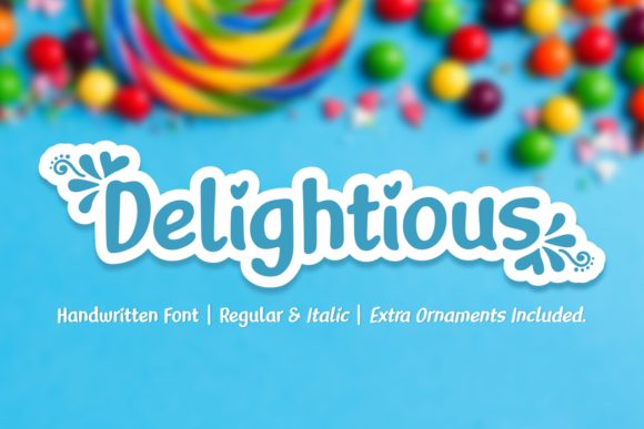 Delightious: The Script Font That Stops the Scroll