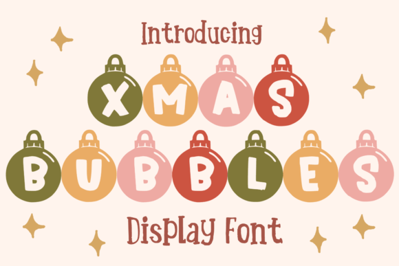 Designing Festive Headers with the Xmas Bubbles Typeface