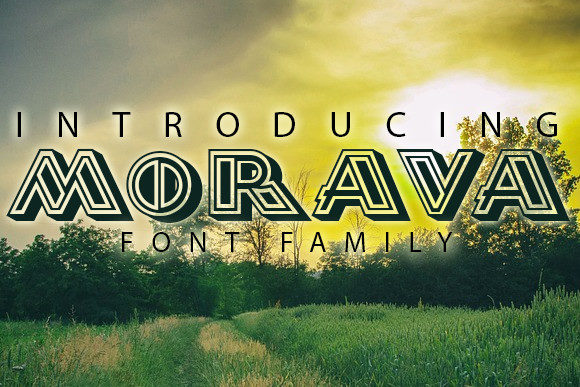Elevate Editorial Design with the Morava Decorative Font