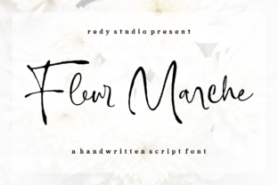 Fleur Marche: A Raw Script Font for Authentic Branding