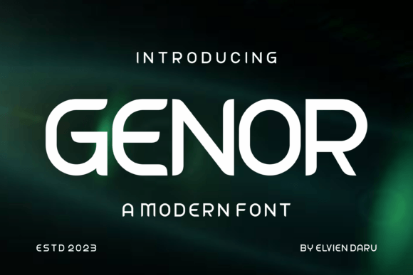Genor Font Review: Elevating Campaign Visuals with Bold Sans Serif
