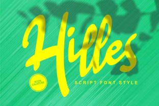 Hilles Script Font: A Fresh Choice for Editorial Design