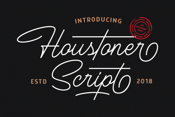 Houstoner: The Script Font That Elevates Your Brand