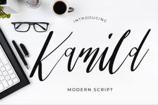 Kamild Font Review: A Modern Script for Web Headers
