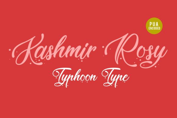 Kashmir Rosy: A Script Typeface for Campaign Impact