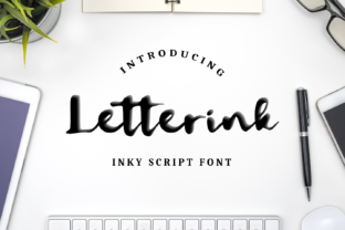 Letterink: A Gorgeous Script Font for Handmade Brands