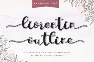 Liorentin Outline: A Playful Script Font for Modern Web Design