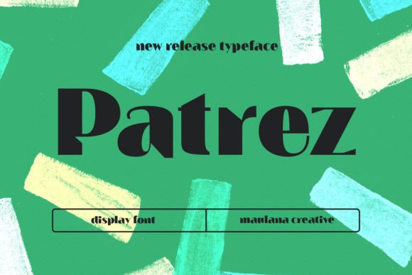 Patrez: A Bold Sans Serif Font for Modern Web Design