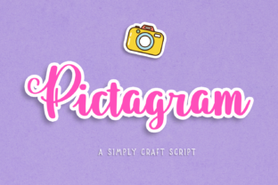 Pictagram: A Charming Script Font for Editorial Design