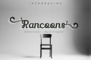 Rancoons: A Playful Script Font for Bold Branding
