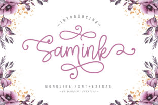 Samink Font: The Script Typeface That Elevates Campaign Visuals