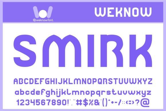 Smirk Font Review: A Bold Display Typeface for Web Headers
