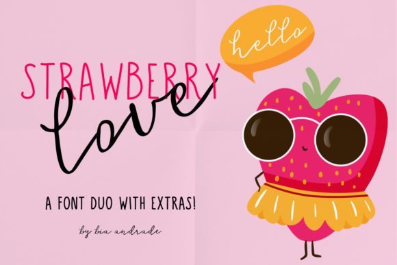 Strawberry Love: The Perfect Font for Your Brand