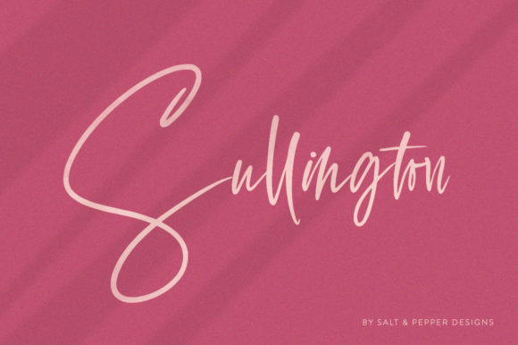 Sullington: A Premium Script Font for Modern Web Design