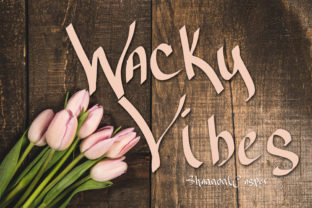 Wacky Vibes: A Quirky Script Font for Unique Brands