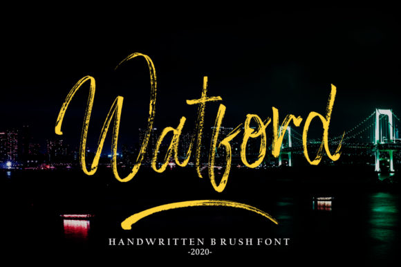 Watford Brush Font: Ignite Your Next Campaign